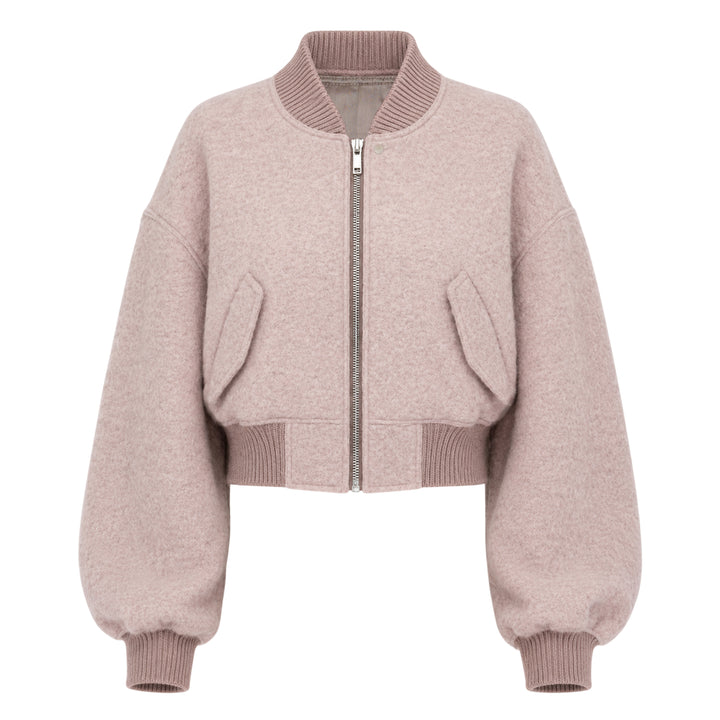 Cropped Flight Washed Blouson