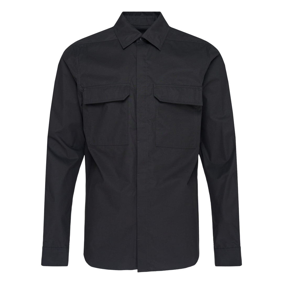 Long Sleeve Cotton Poplin Work Shirt