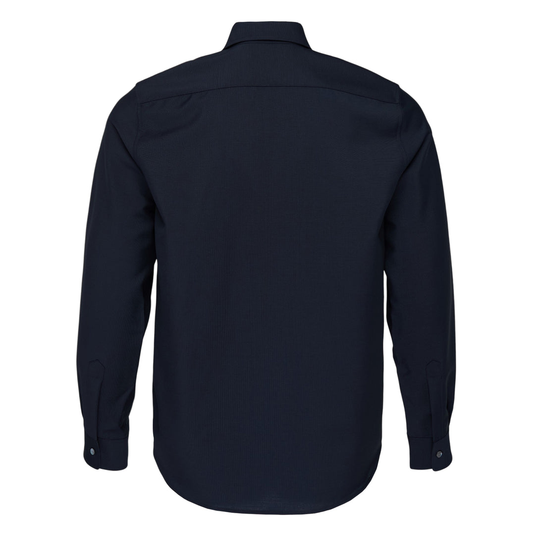 Wool Mohair Canvas Long Sleeve Shirt