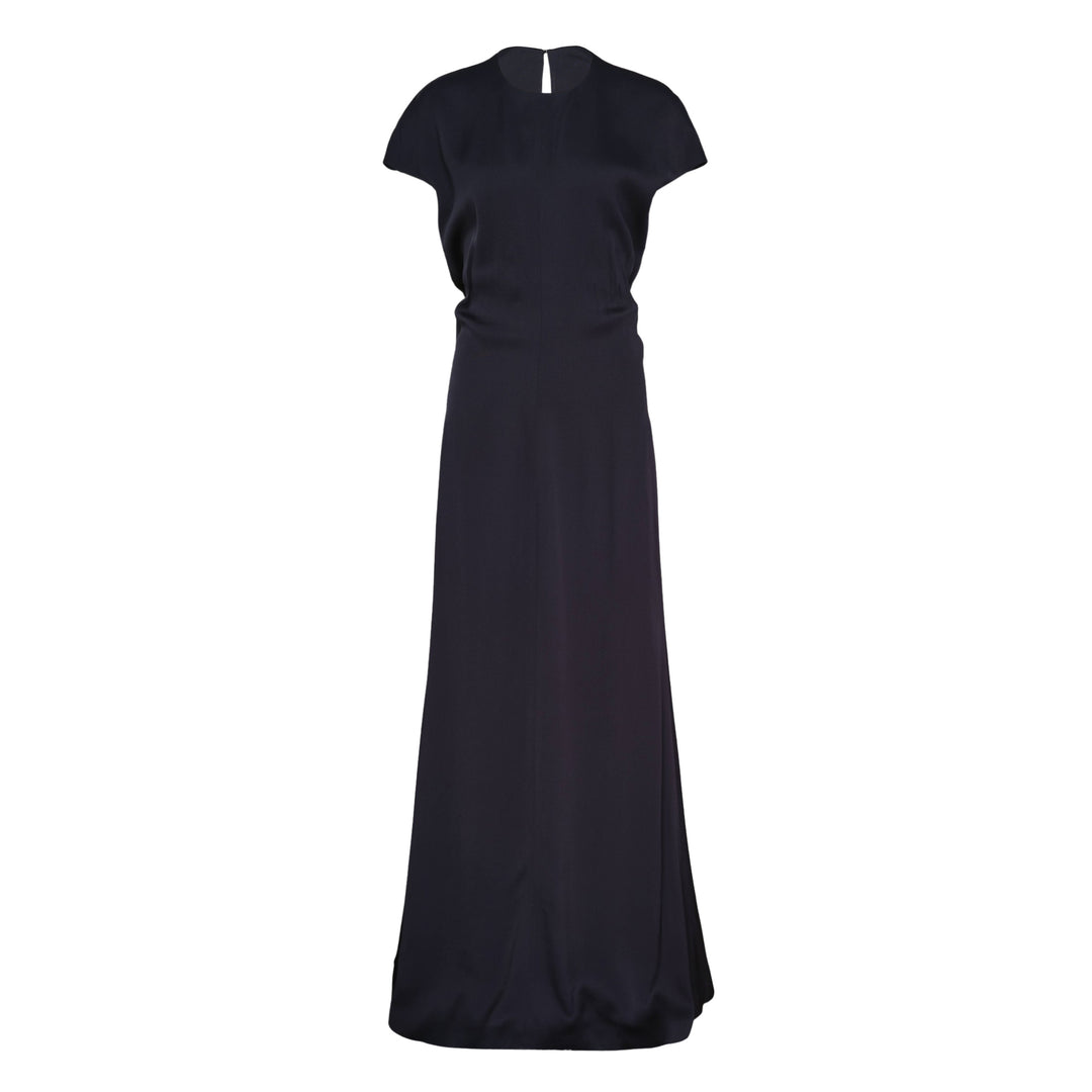 Viscose Sablé Envers Gown