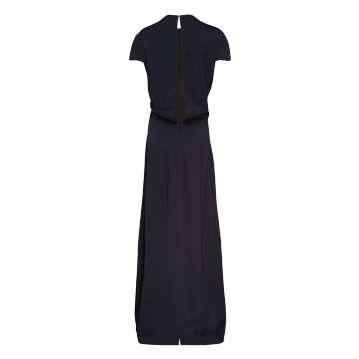 Viscose Sablé Envers Gown