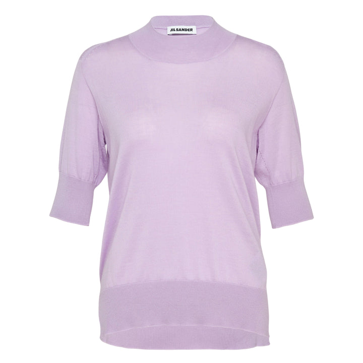 Superfine Cashmere Mock Neck Sweater