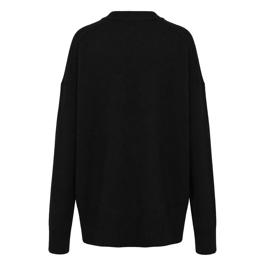 V-Neck Long Sleeve Cardigan