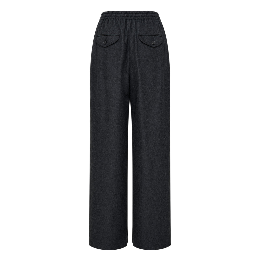 Light Merino Wide-Leg Trousers