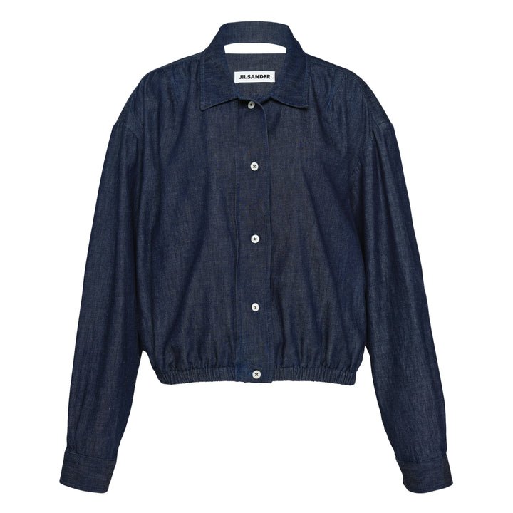 Lightweight Denim Blouson Jacket