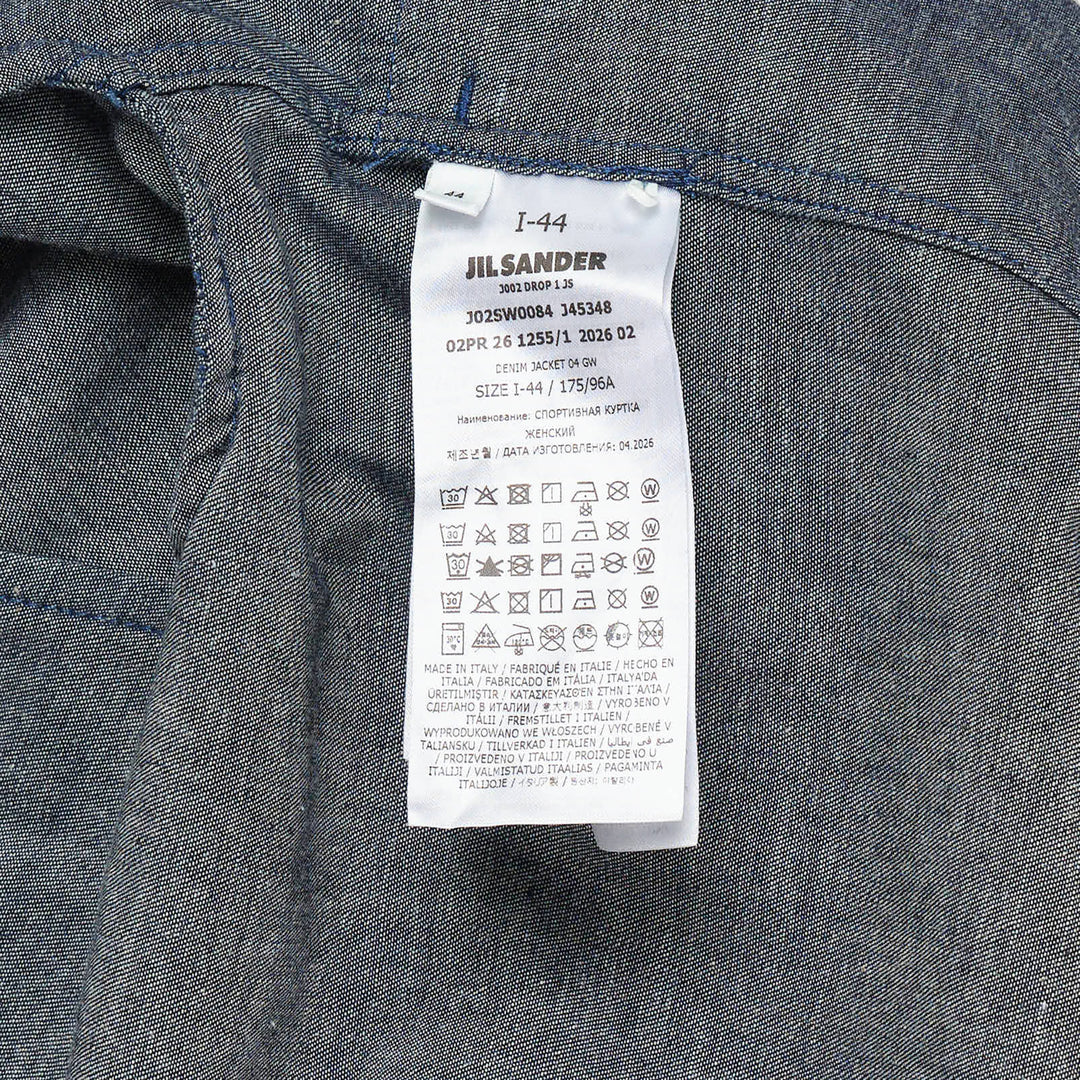 Lightweight Denim Blouson Jacket