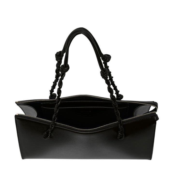 Tangle Knot Leather Shoulder Bag