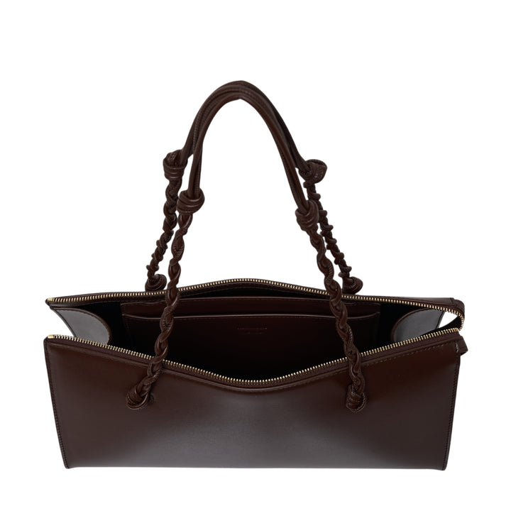 Tangle Knot Leather Shoulder Bag