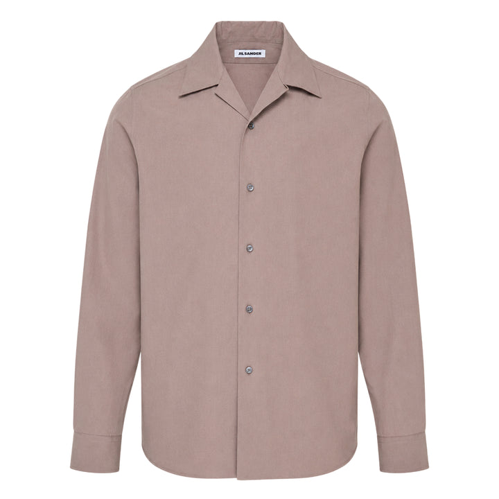 Crispy Washed Cotton Long Sleeve Shirt
