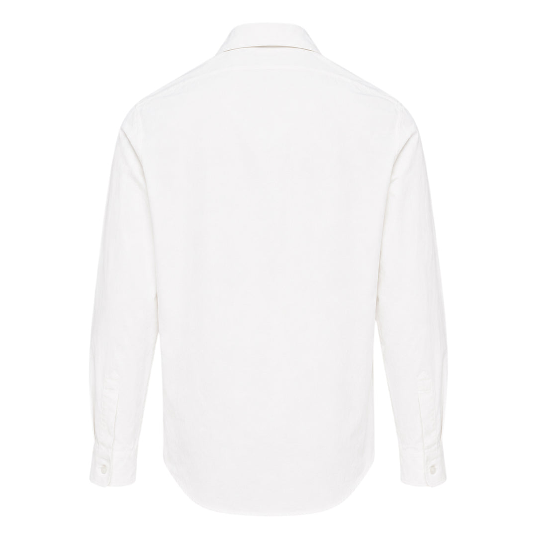 Crispy Washed Cotton Long Sleeve Shirt