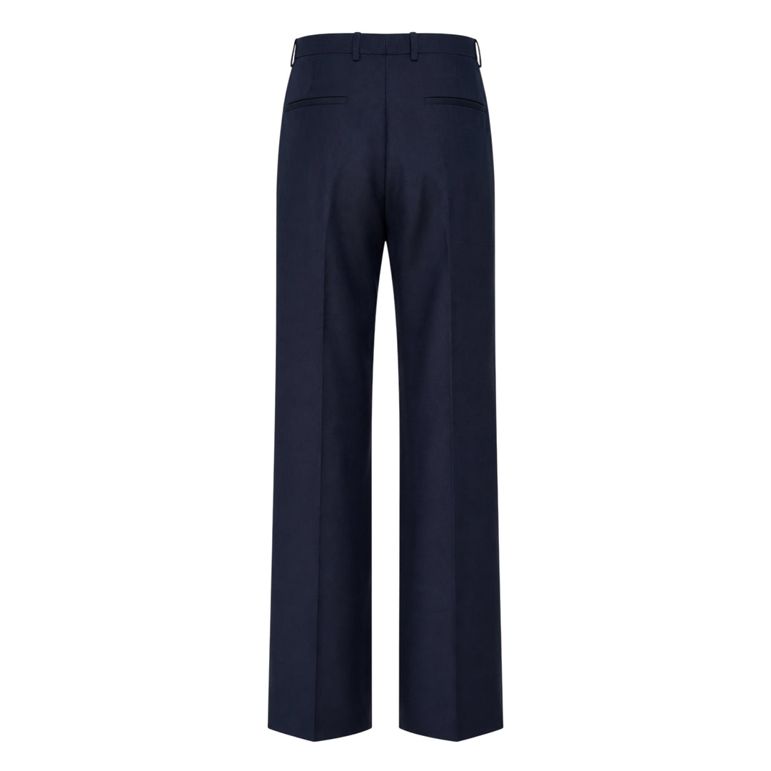 Fil-a-Fil Wide Leg Trousers