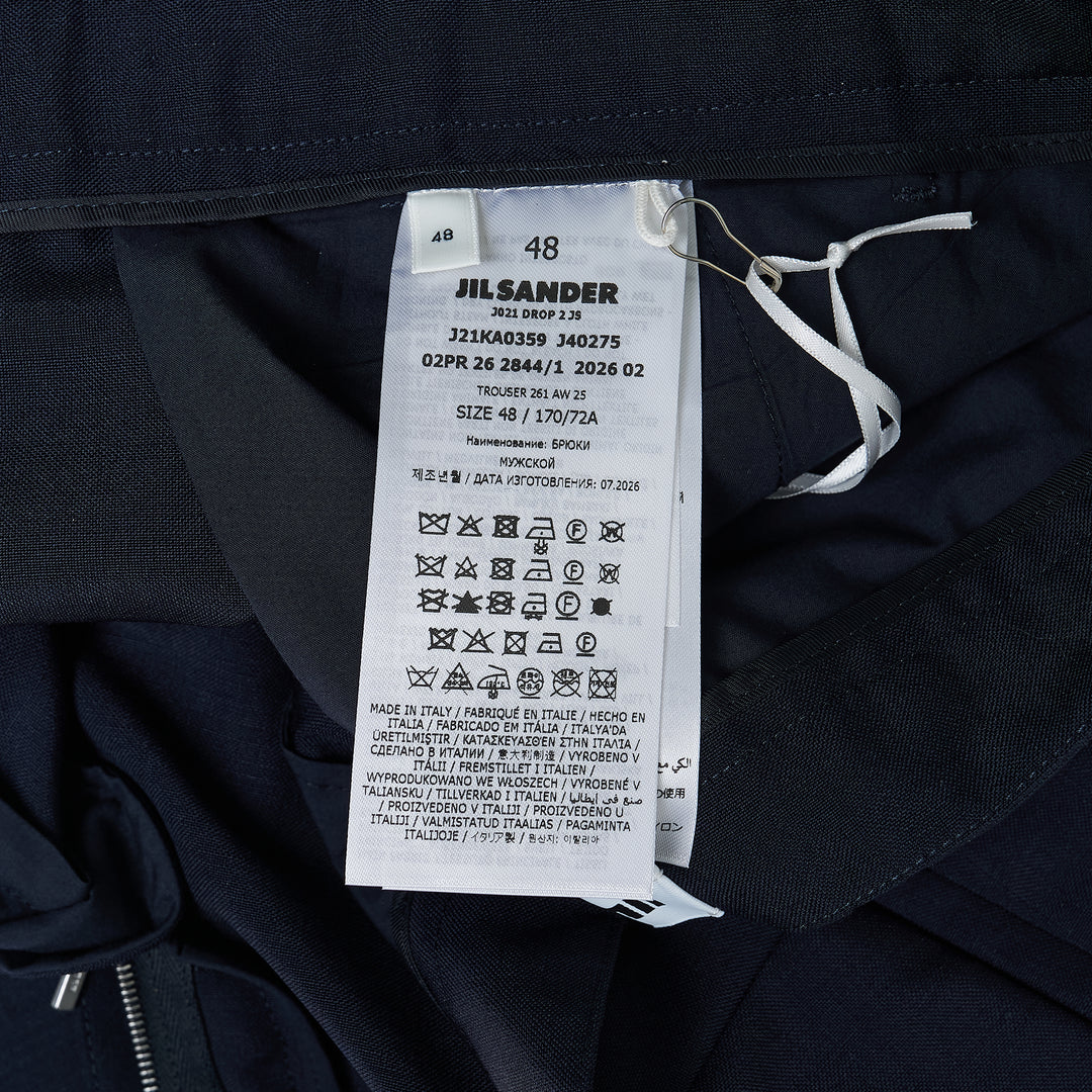 Fil-a-Fil Wide Leg Trousers
