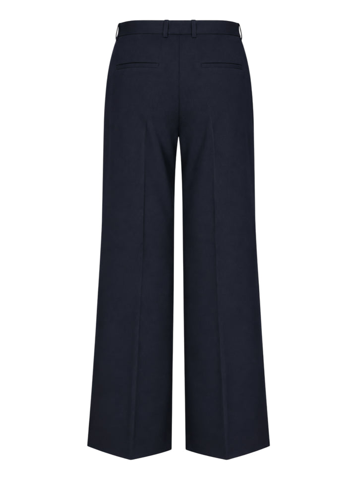 Jil Sander Wide Leg Stretch Wool Trousers - view 2