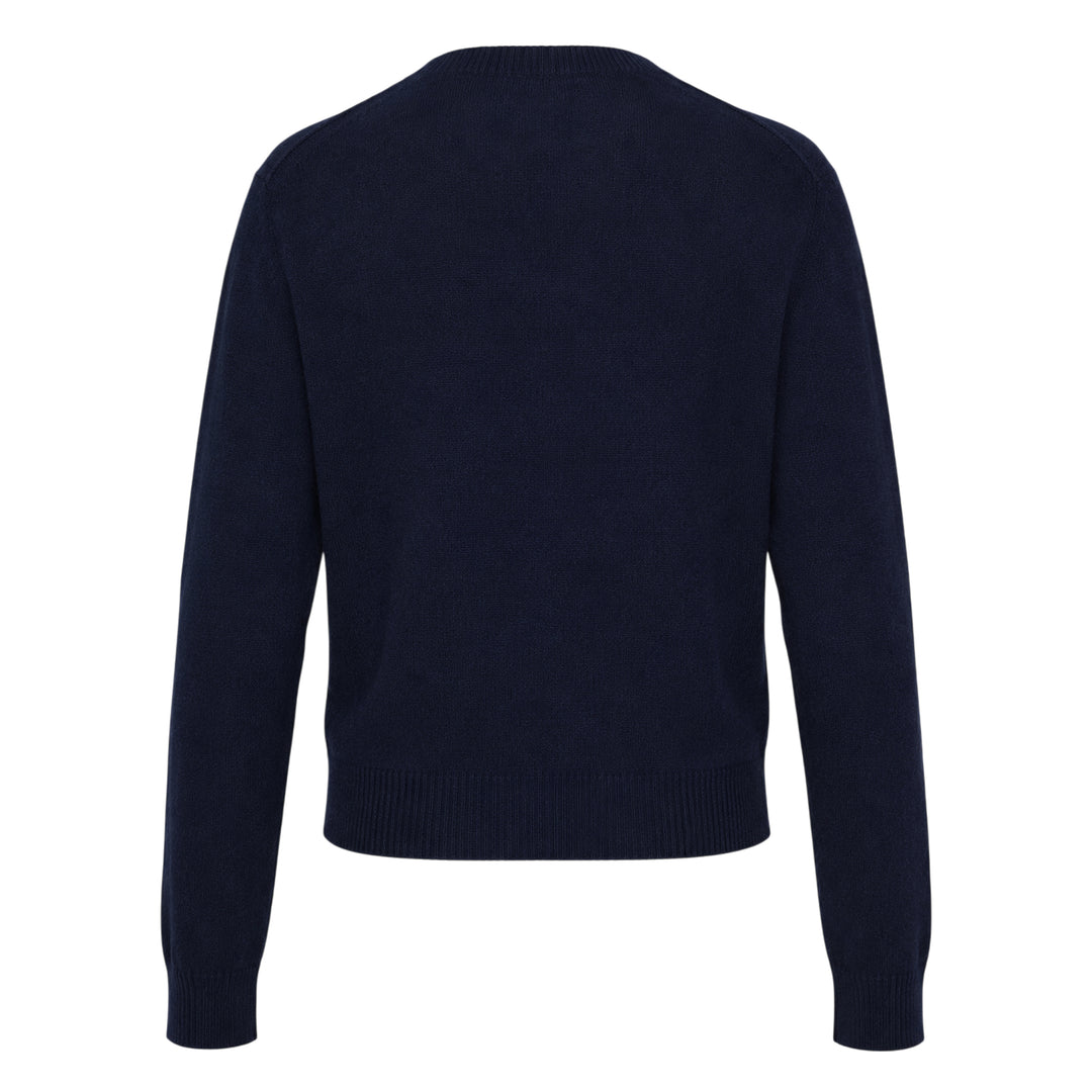 Fine Alpaca Blend Fitted Cardigan