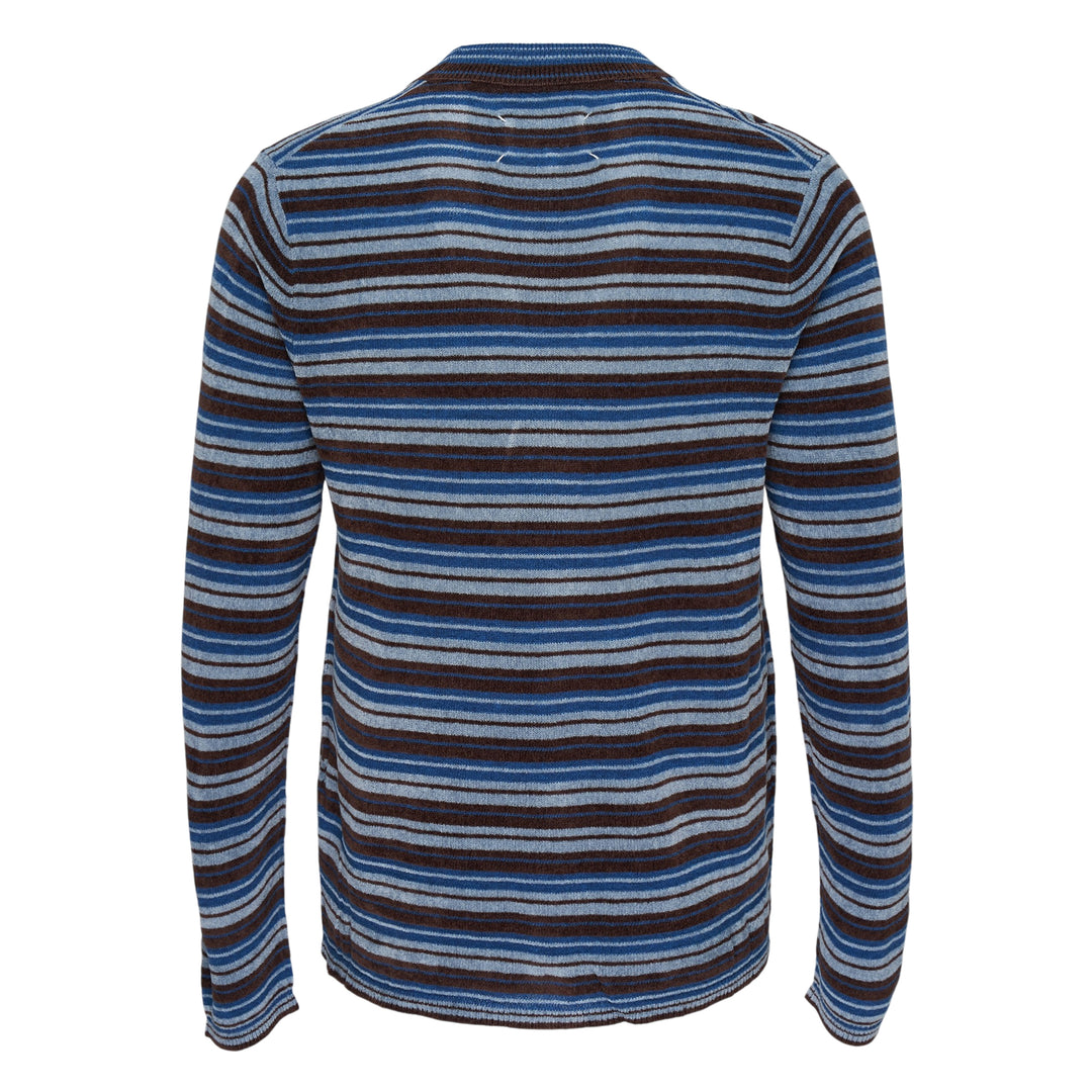 Multistripe Knit Cardigan