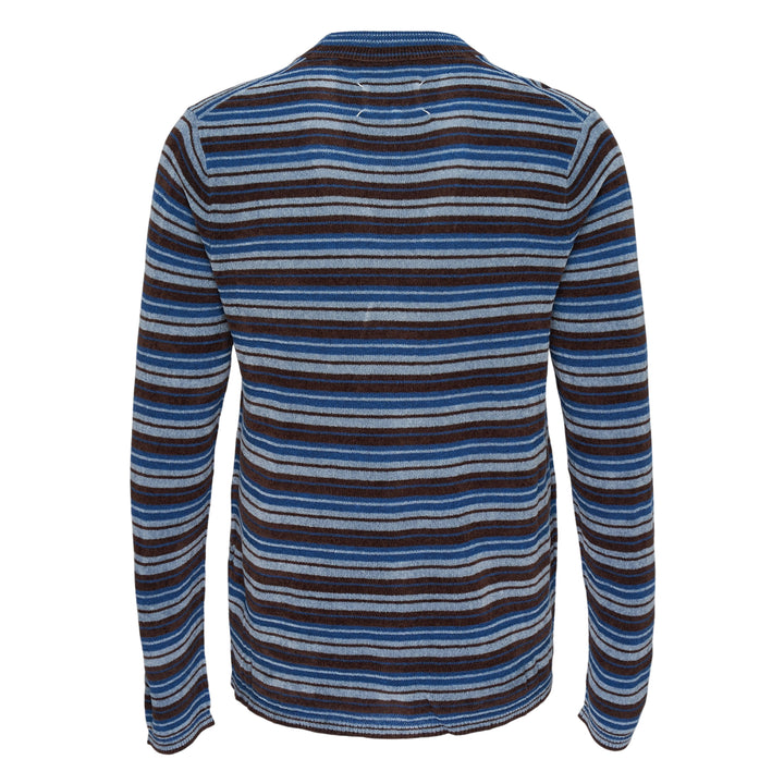 Multistripe Knit Cardigan