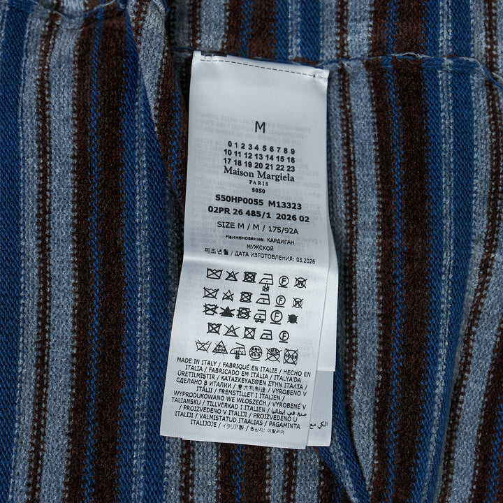 Multistripe Knit Cardigan