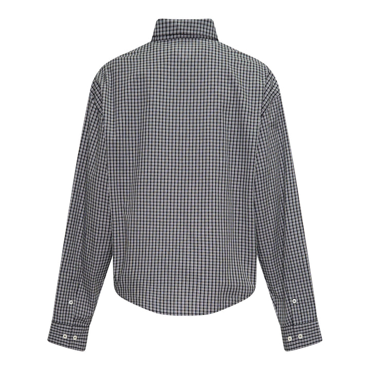 Symbol Embroidery Long Sleeve Shirt