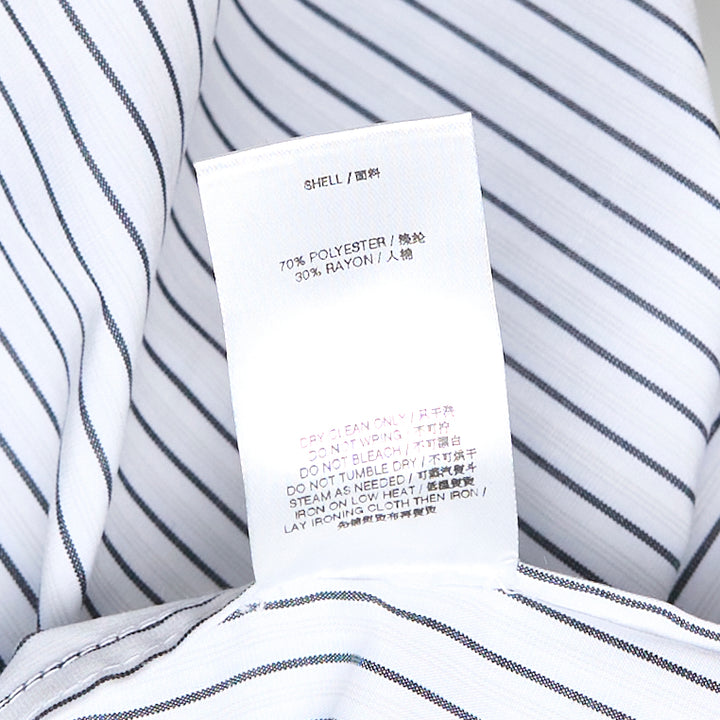 Gathered Neck Long Sleeve Shirt