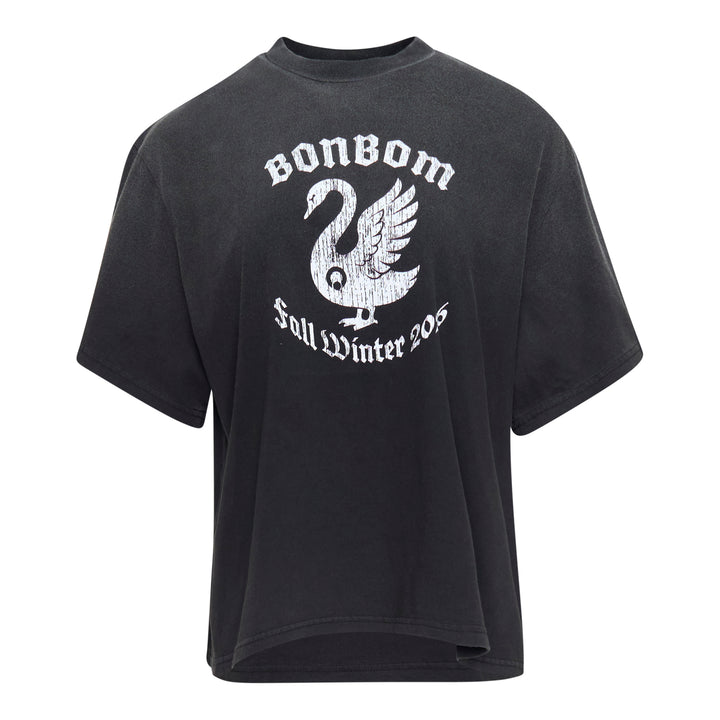 Swan Vintage Effect Tee