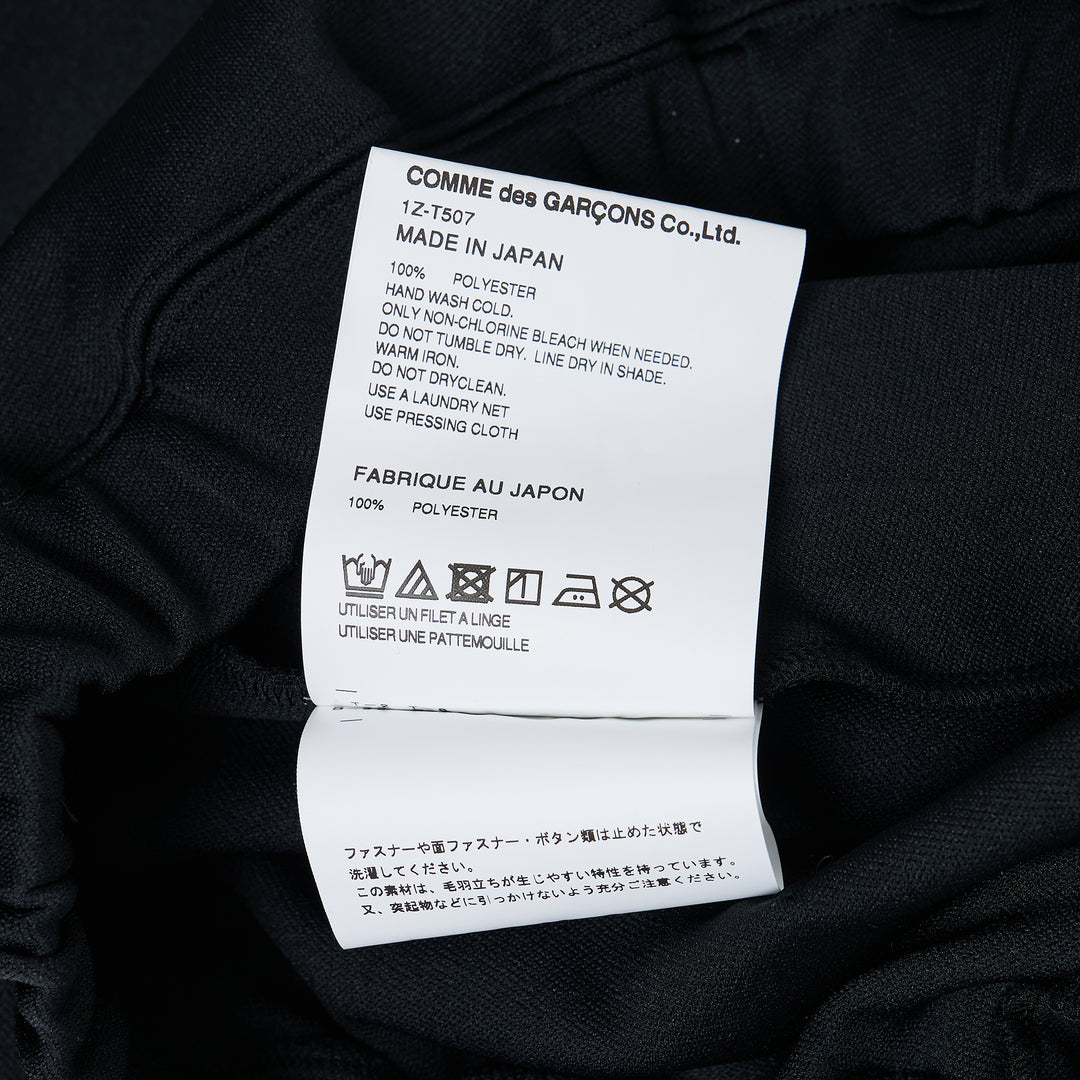 Polyester Jersey Wide-Leg Pants