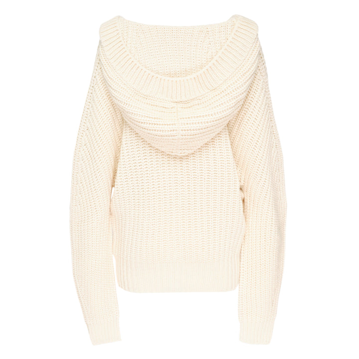 Recycled Cashmere Rib Cardigan