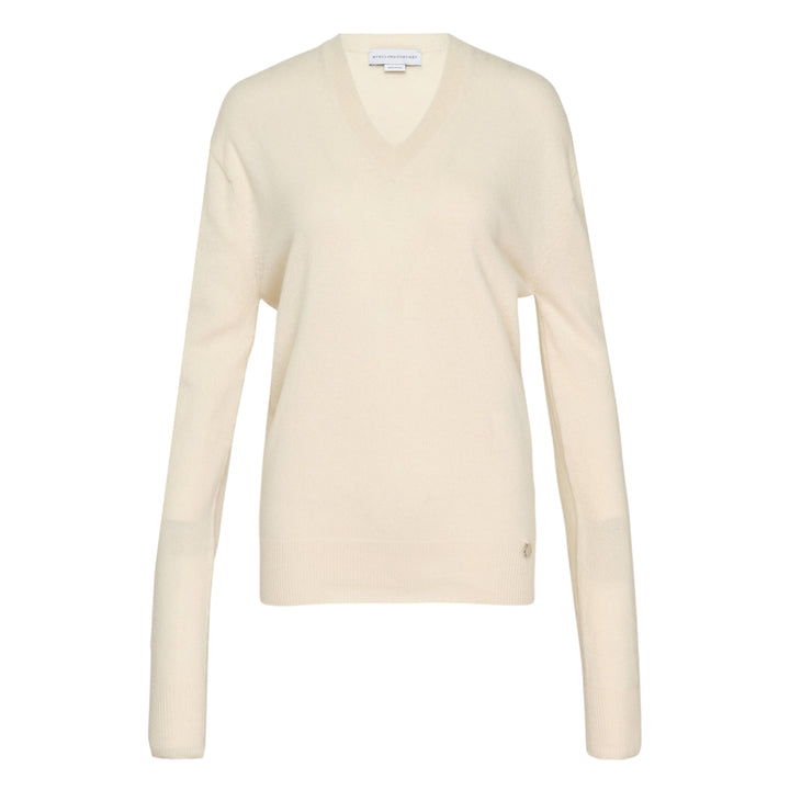 Recycled Cashmere V-Neck Jumper