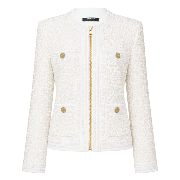 Four Pocket Tweed Jacket