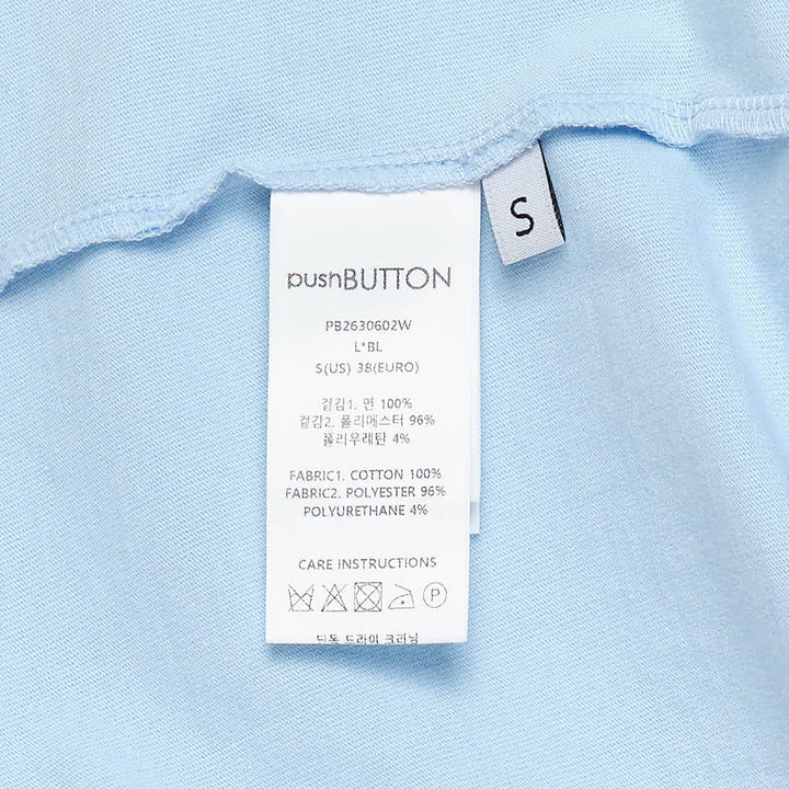 Light Blue Lace Camisole Layer Tee
