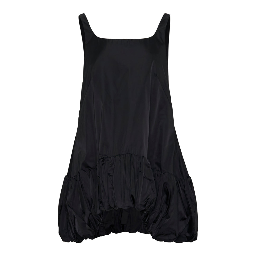 Drop-Hem Bubble Dress