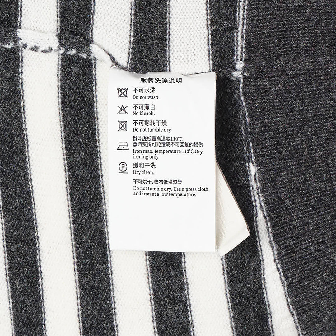 Striped Long Sleeve Cardigan