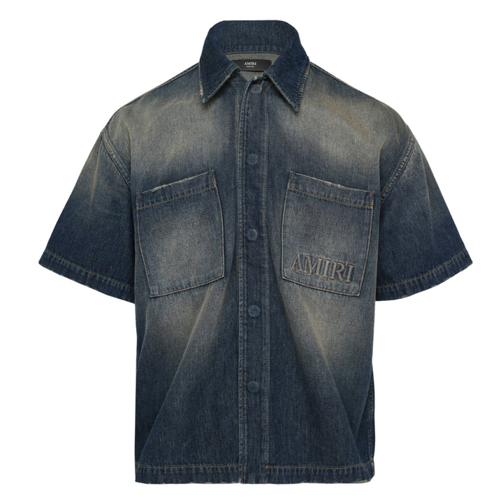 Short Sleeve Denim Shirt