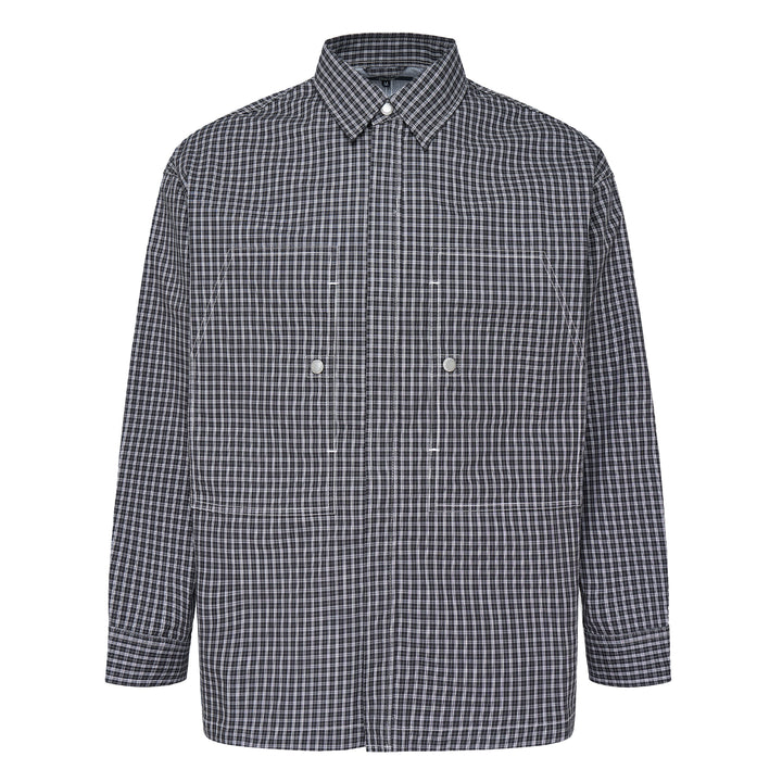 Cotton Check Long Sleeve Shirt