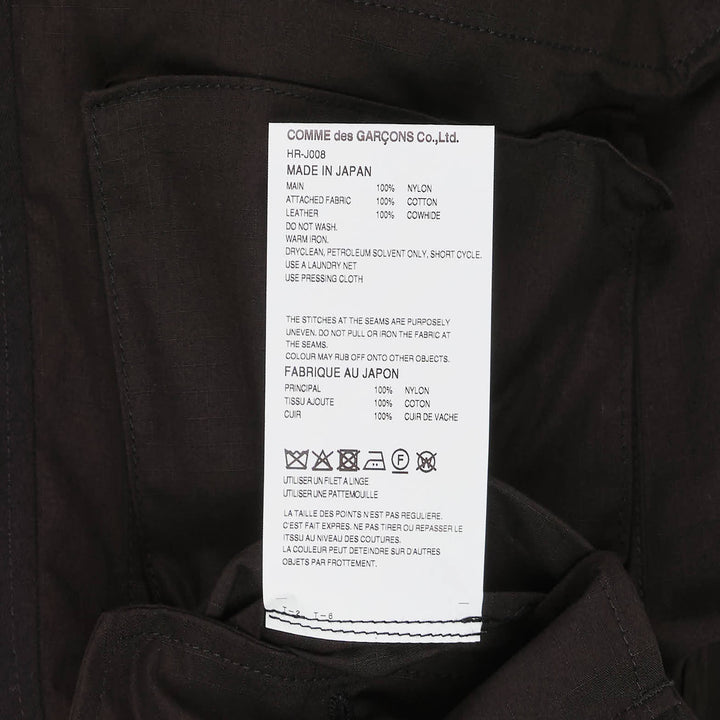 Nylon Twill Cotton Ripstop Jacket