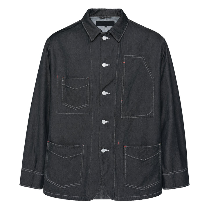 Garment Dyed Denim Blouson