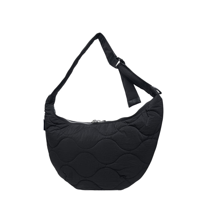 Nylon Ripstop Quilted Crossbody Bag