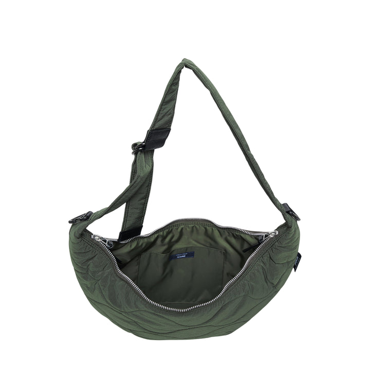 Nylon Ripstop Quilted Crossbody Bag