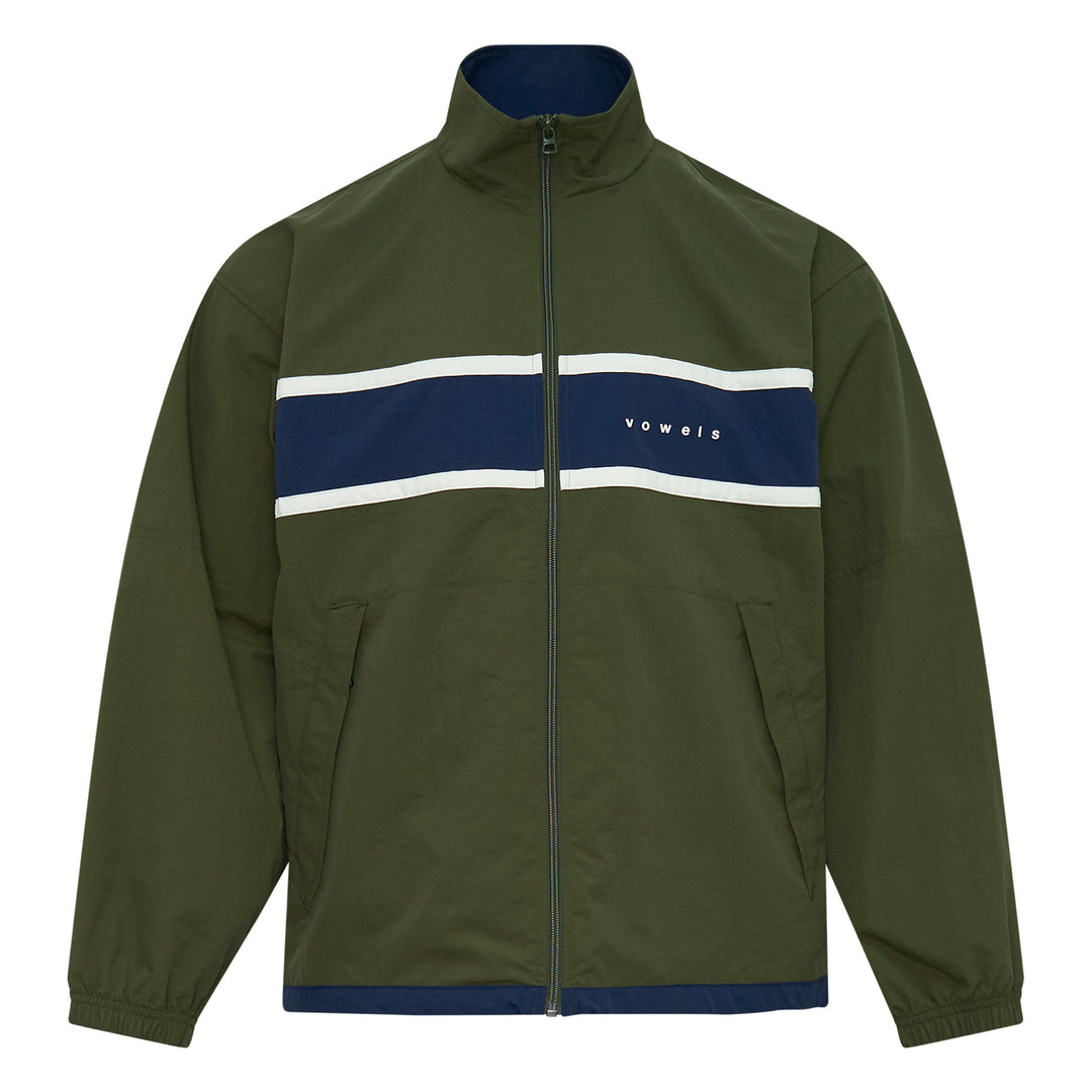 Paneled Nylon Jacket