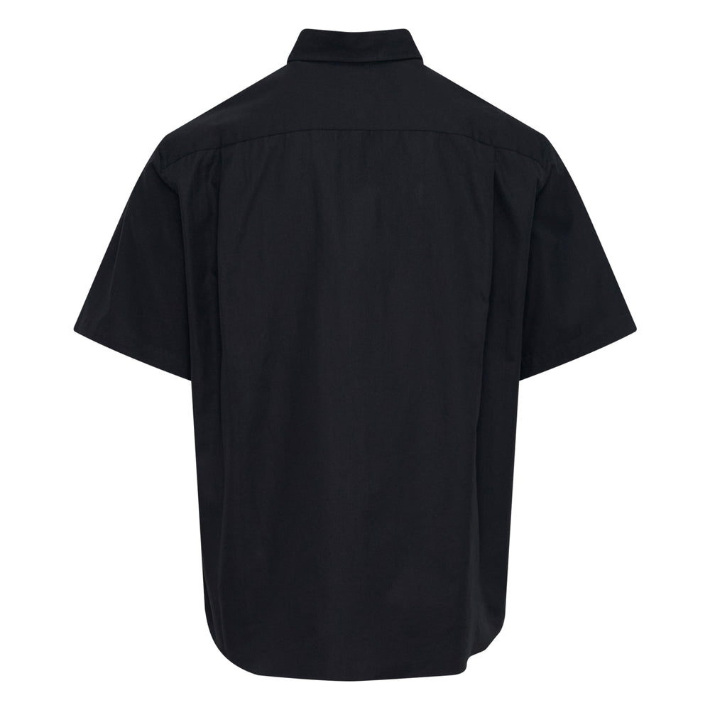 vowels Short Sleeve Oxford Button Down Shirt - view 2