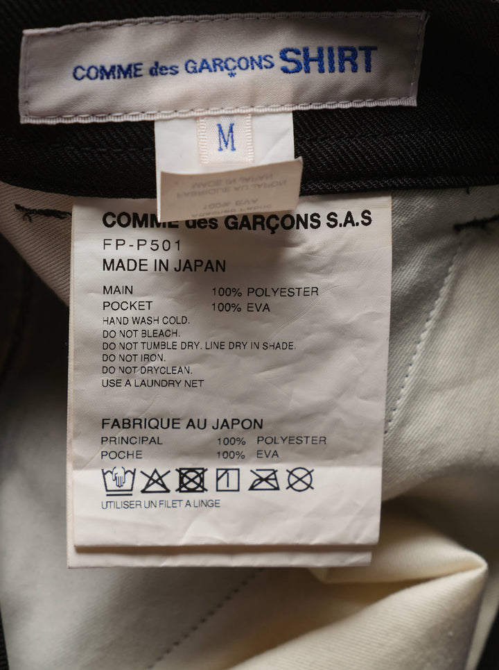 COMME des GARCONS SHIRT Straight Cut Cargo Trousers - view 3