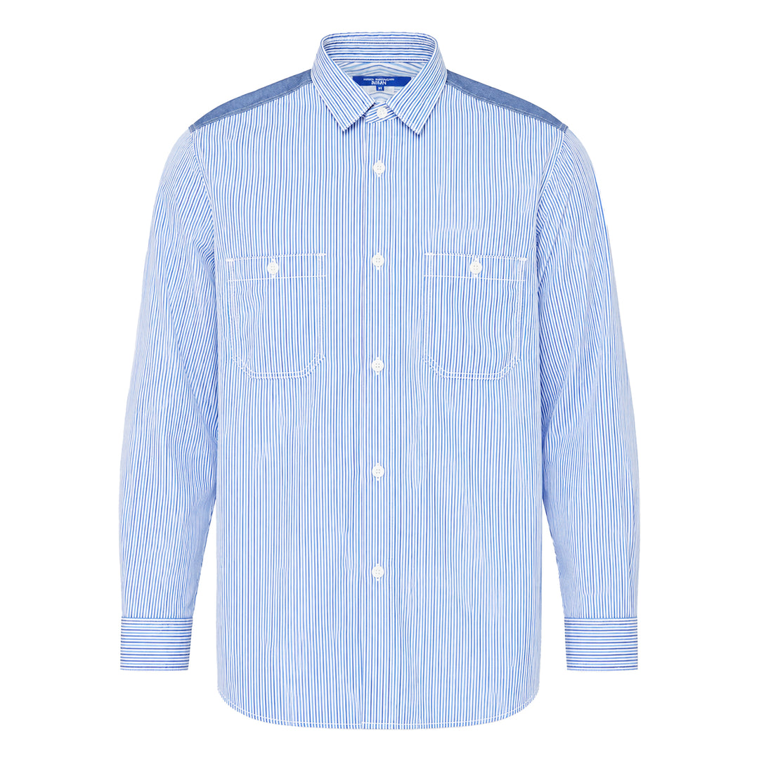Cotton Stripe Long Sleeve Shirt