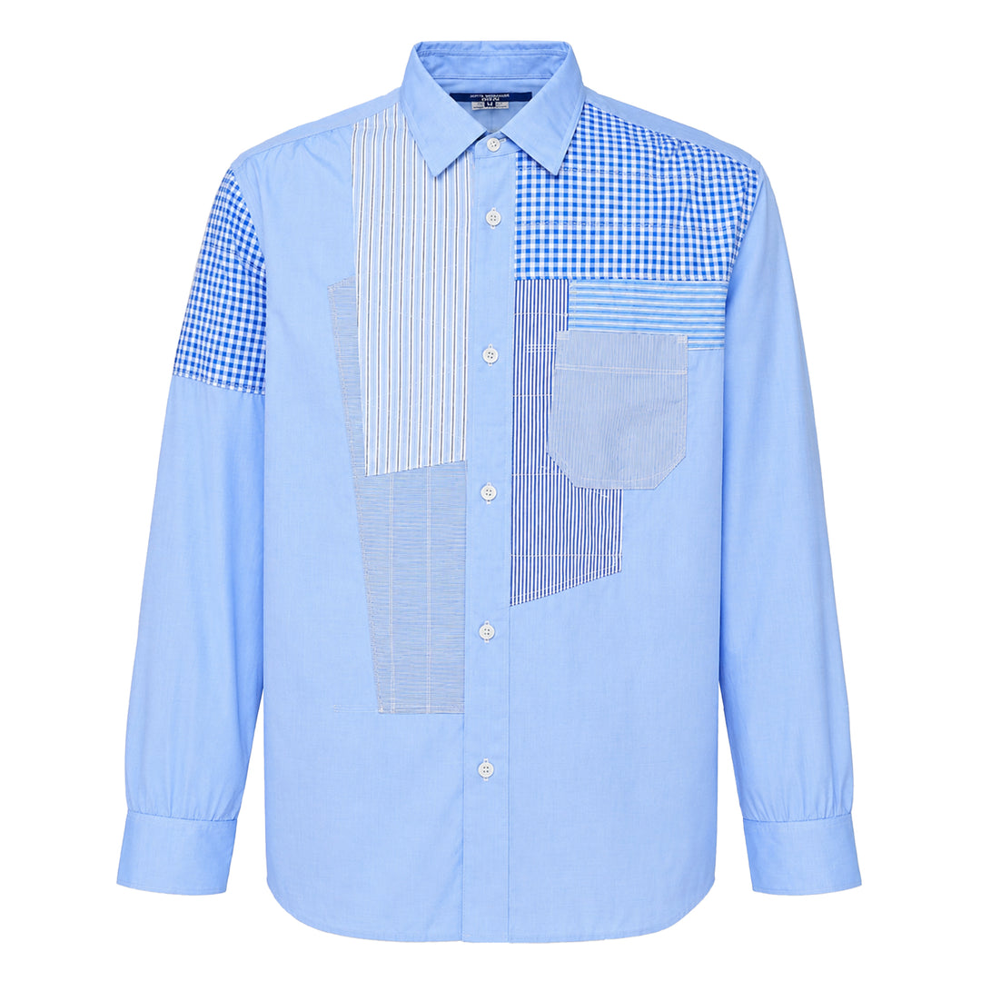 Cotton Check Long Sleeve Shirt