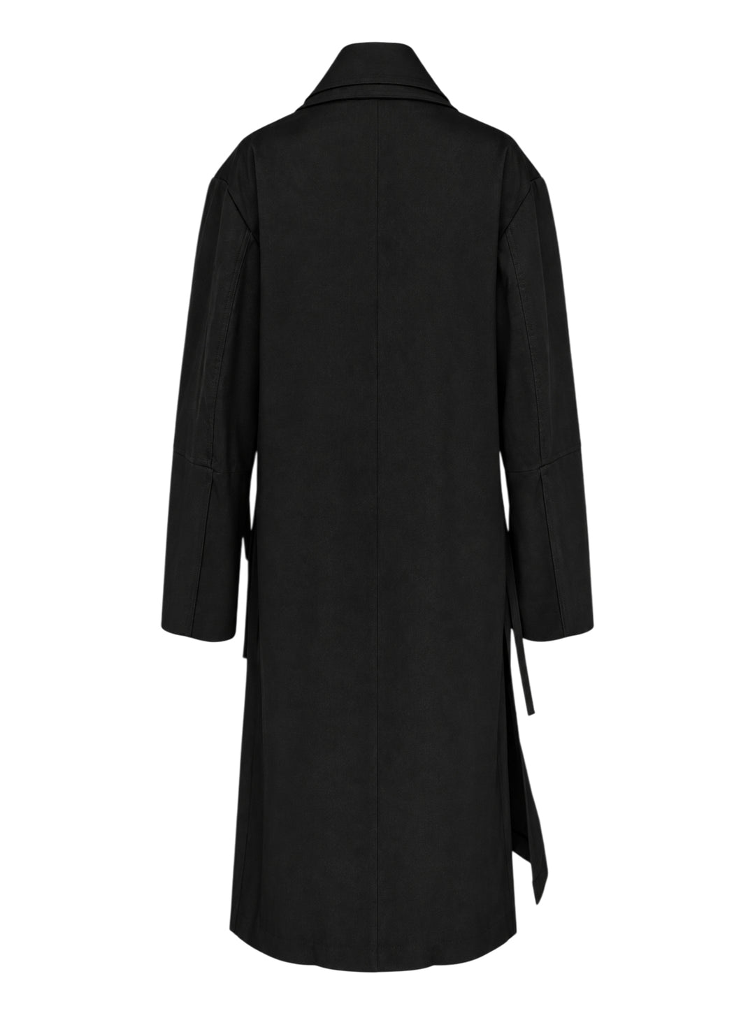 Setchu Cady Kimono Shirt with Neck Tie - view 2