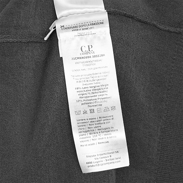 Extrafine Merino Wool Lens Sweater