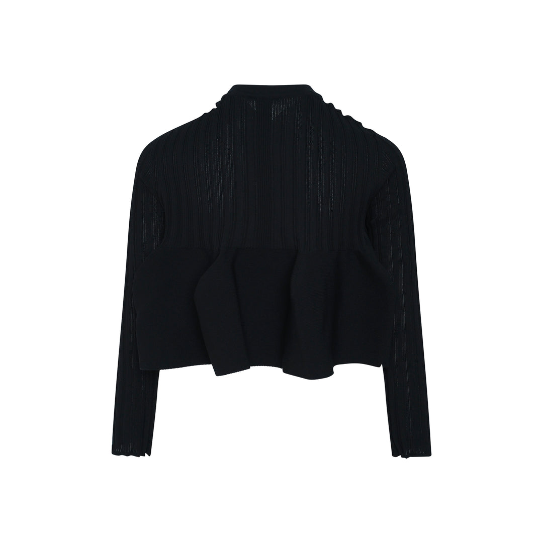Pottery Bust Flare Cardigan