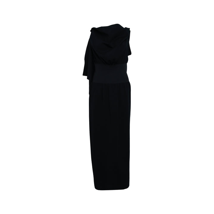 Milan Draped Sleeveless Dress