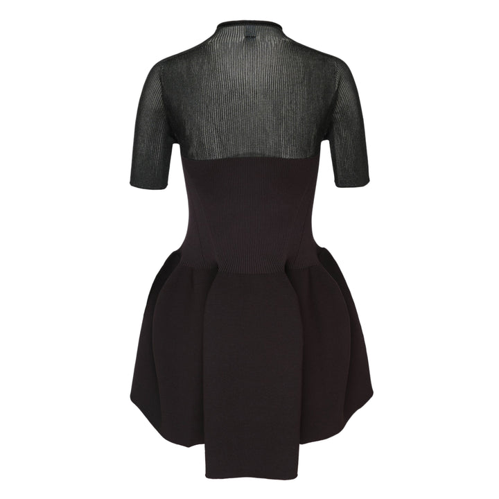 Lucent Décolletage Short Sleeve Top