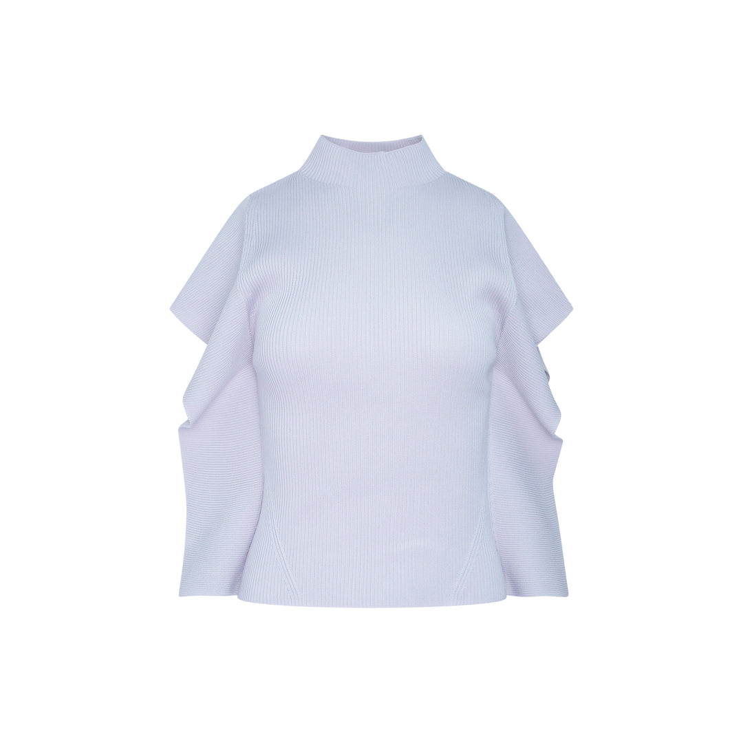 Portrait Crease Knit Top