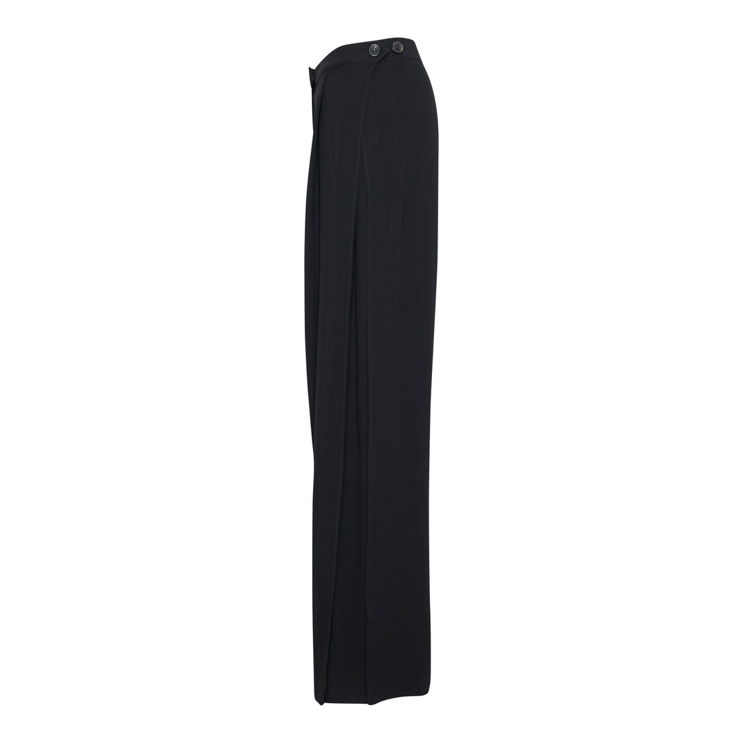 Frayed-Edge Side Stripe Pants