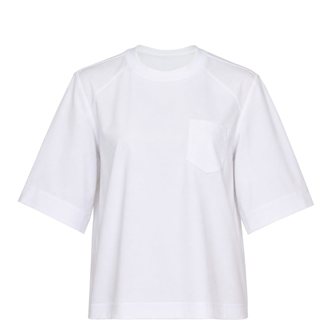 Poplin Cotton Jersey Tee